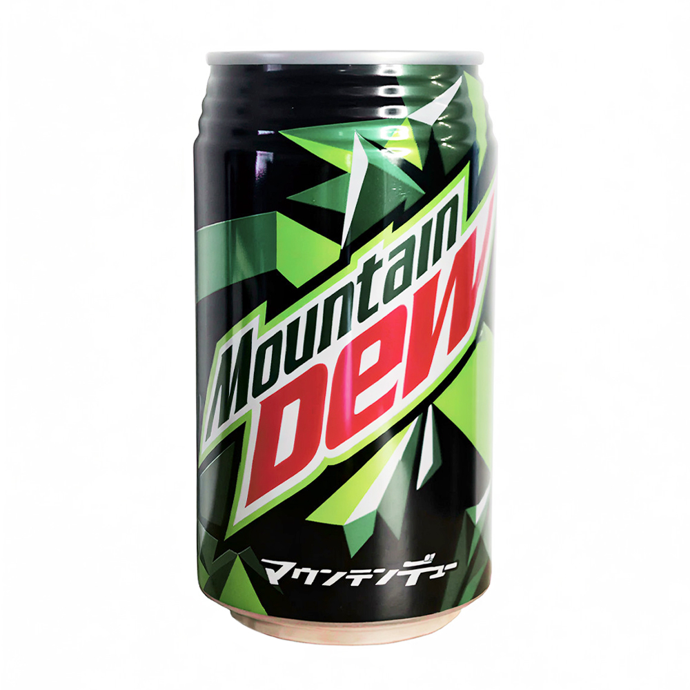 Изображение товара Газированный напиток Mountain Dew 0,35л с ярким вкусом и энерджайзинг эффектом Изображение товара Газированный напиток Mountain Dew 0,35л с ярким вкусом и энерджайзинг эффектом