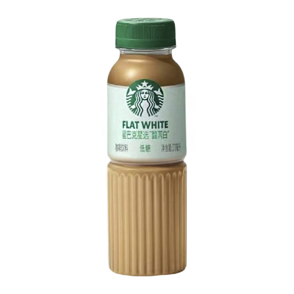 Изображение товара Молочно-кофейный напиток Starbucks Flat White 270 мл насыщенный вкус Изображение товара Молочно-кофейный напиток Starbucks Flat White 270 мл насыщенный вкус