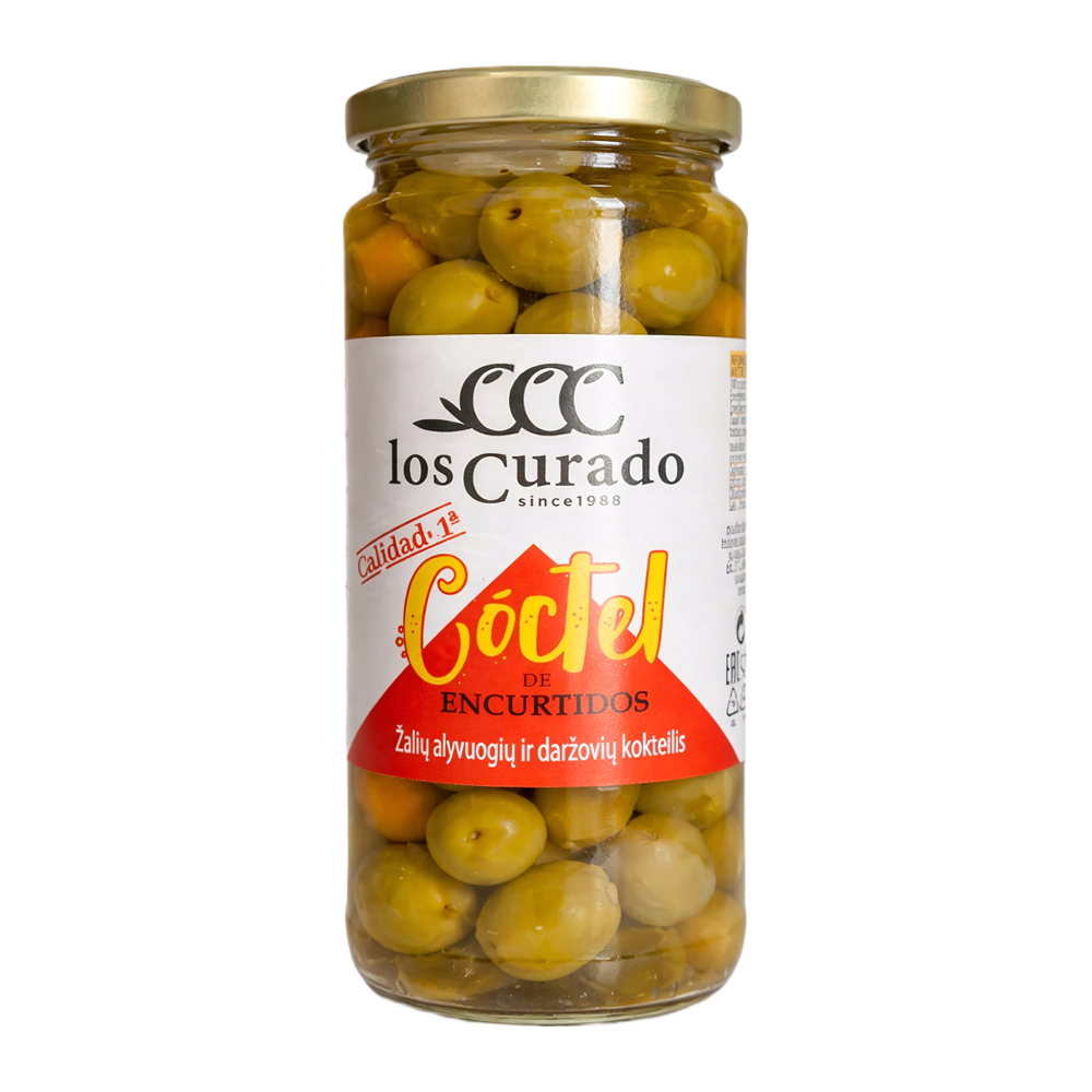 Изображение товара Ассорти овощное Los Curado с оливками 350г - натуральное и вкусное Изображение товара Ассорти овощное Los Curado с оливками 350г - натуральное и вкусное