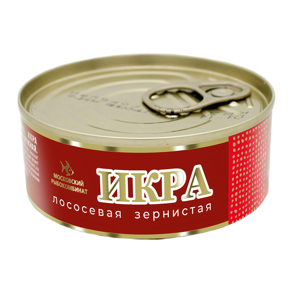 Изображение товара Икра Лососевая Форели Московский Рыбокомбинат 95г ж/б