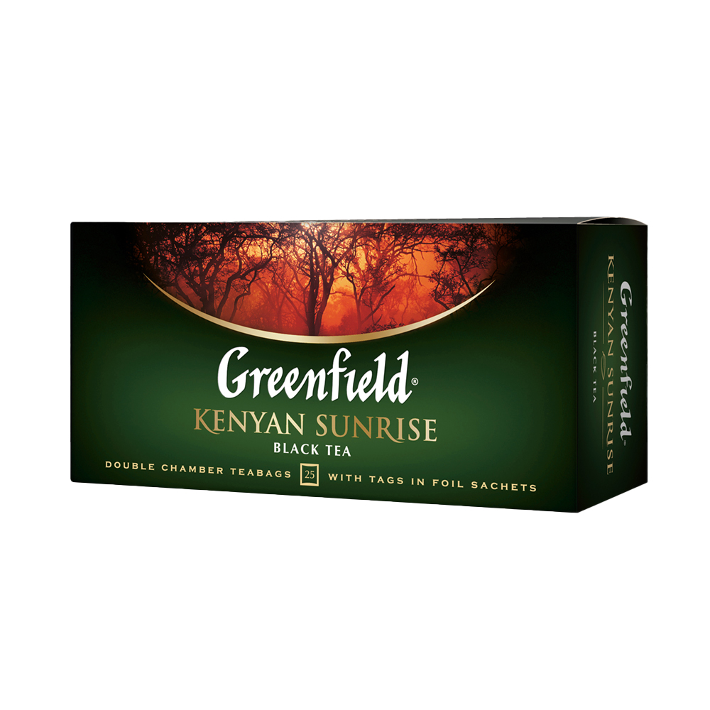 Купить чай черный greenfield kenyan sunrise 25 пакетиков с доставкой на ...