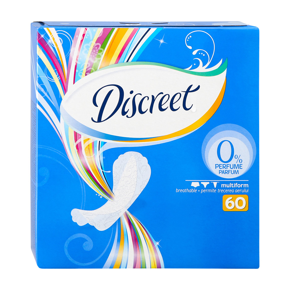 Изображение товара Discreet Air Multiform — ежедневные прокладки 60 шт
