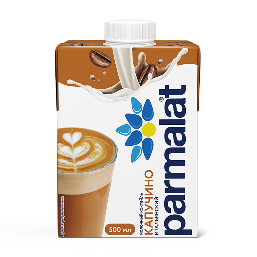 Изображение товара Коктейль Молочный Parmalat Капучино Итальянский 500г