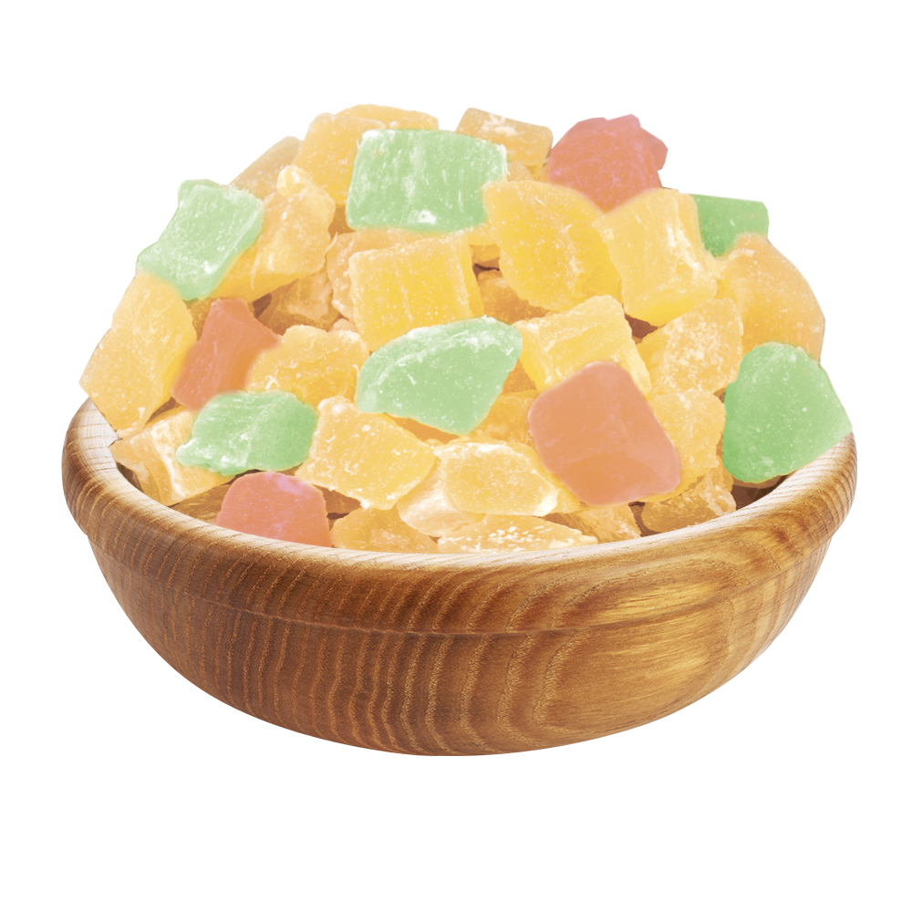 Изображение товара Ананасы Сушеные Кубики