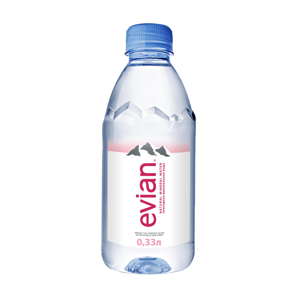 Купить вода минеральная evian негазированная 0,33л пэт с доставкой на ...