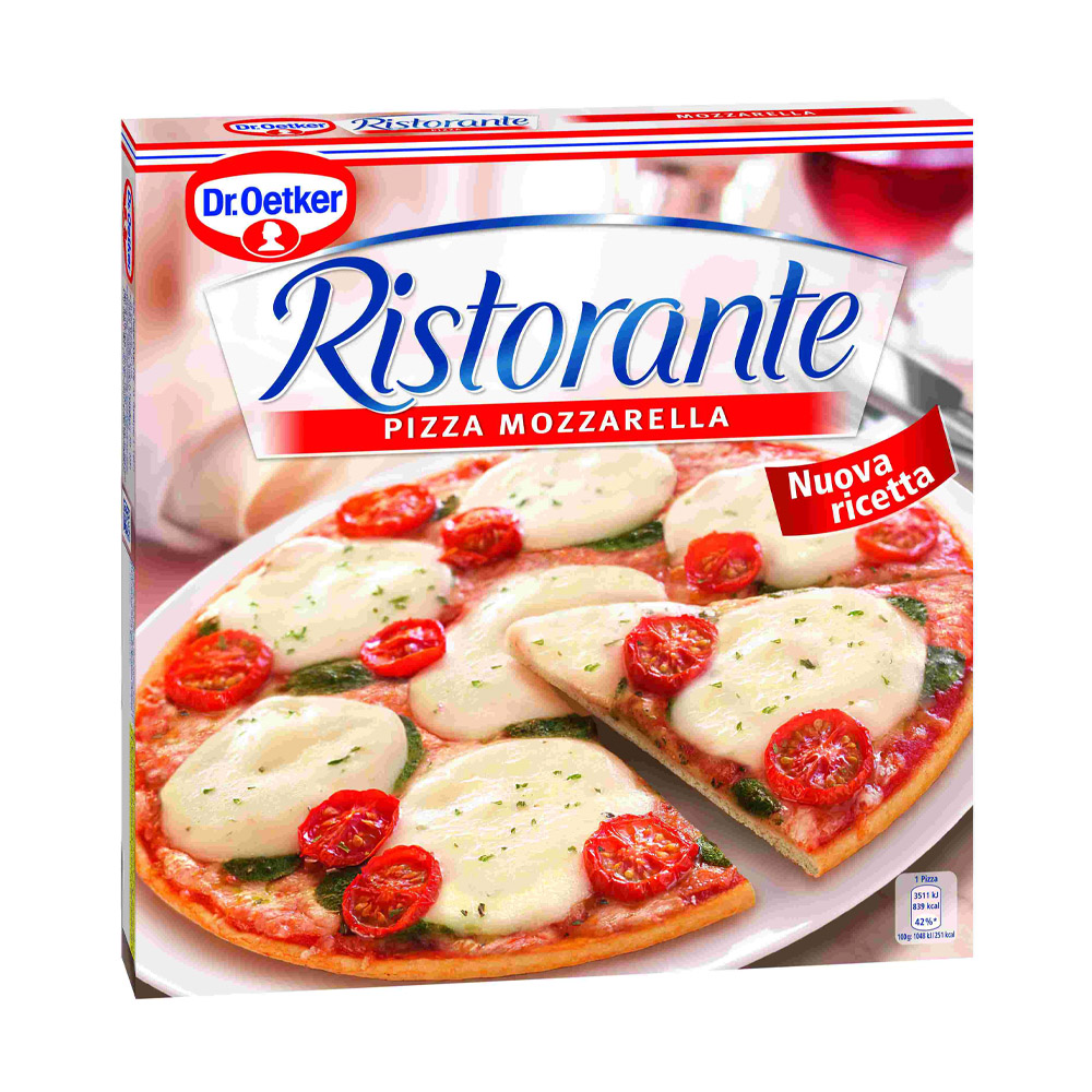 Купить пицца dr.oetker ristorante моцарелла 335г с доставкой на дом в  магазине SPAR