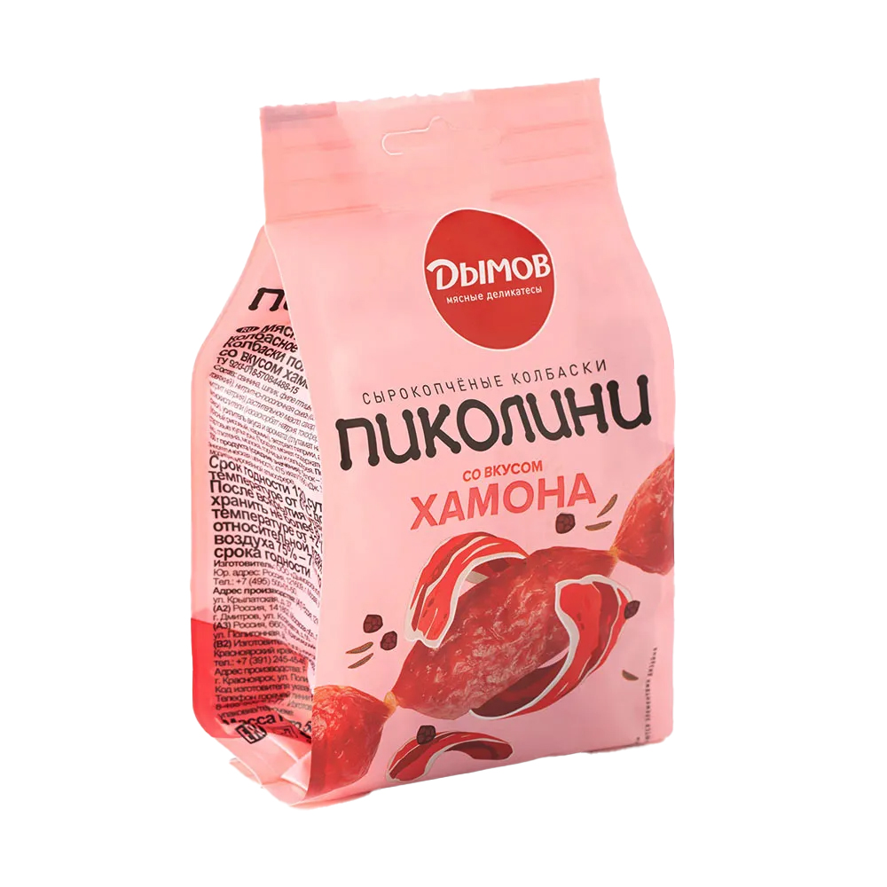 Купить колбаски пиколини со вкусом хамона 50г с доставкой на дом в ...