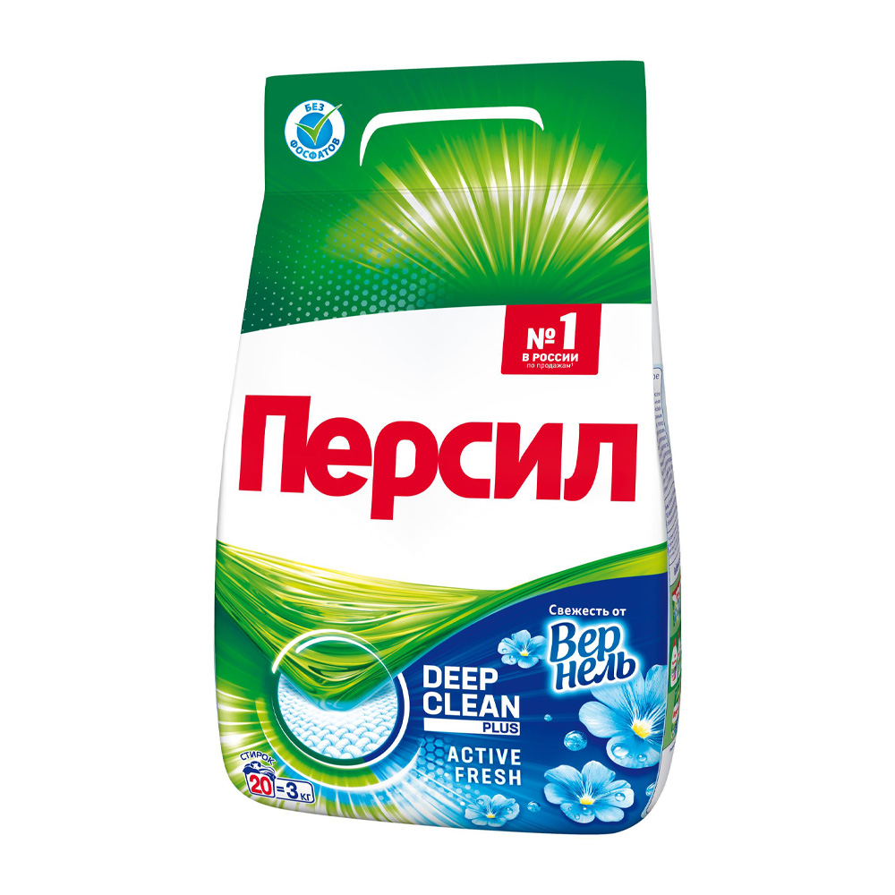 Изображение товара Стиральный Порошок Персил Свежесть от Вернель 3кг