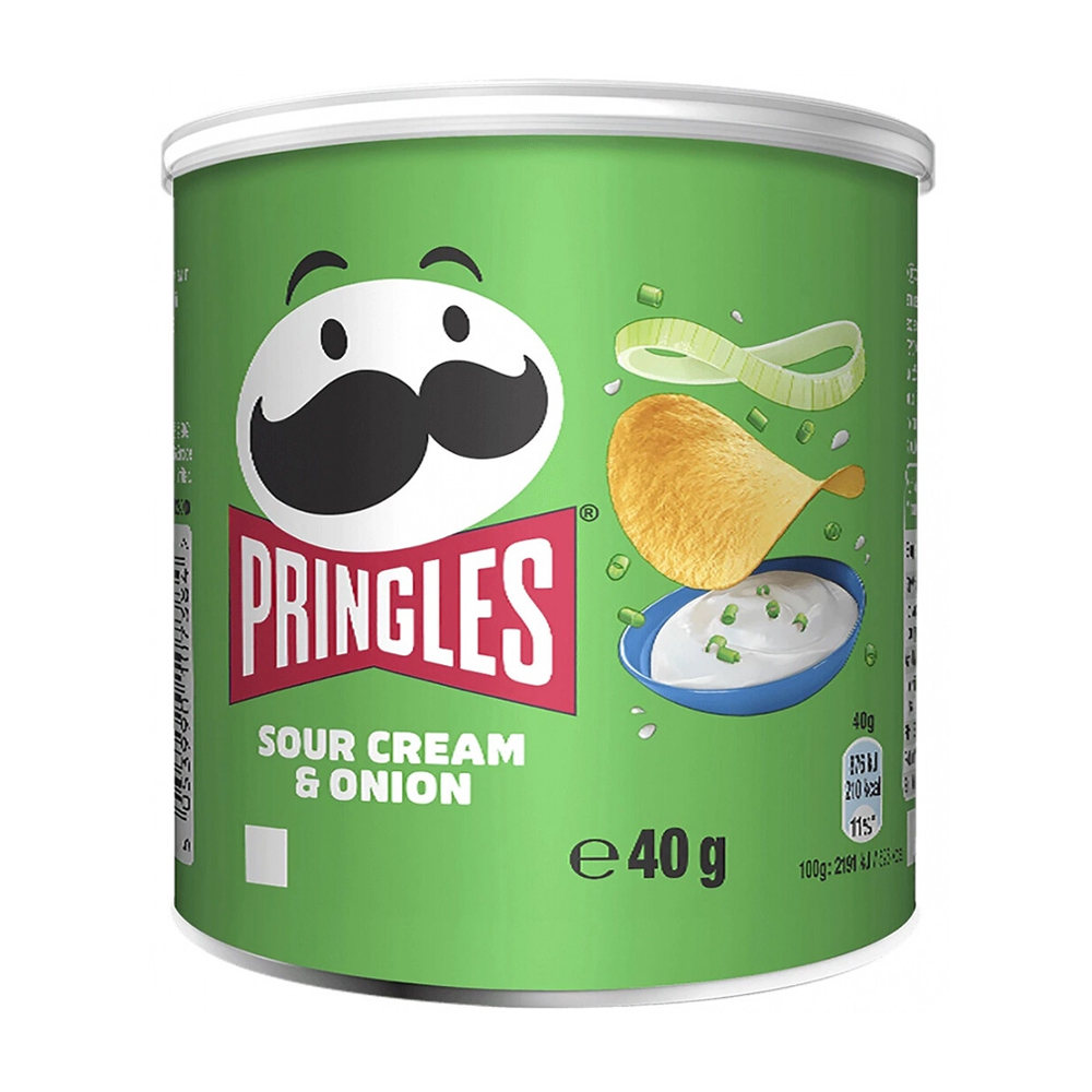 Изображение товара Чипсы Pringles Сметана и Лук 40г