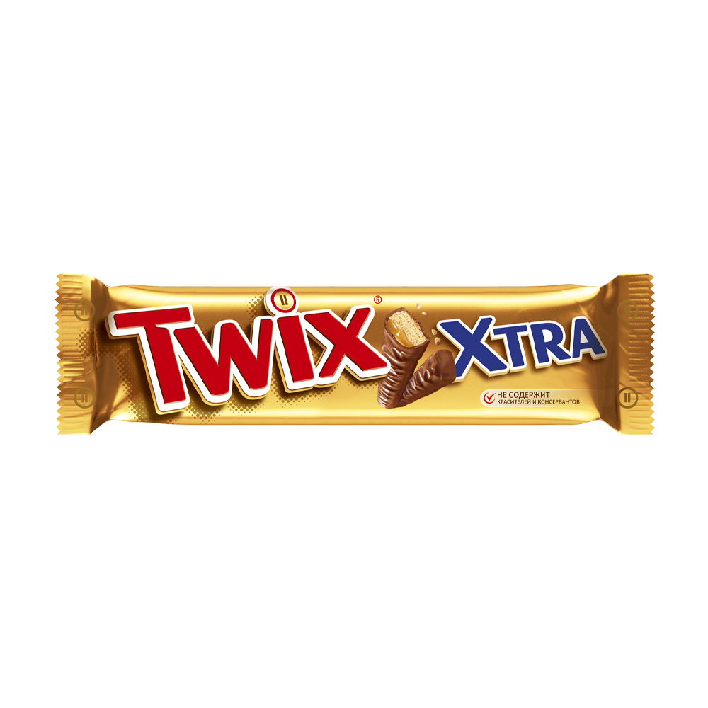 Купить шоколадный батончик twix экстра 82г с доставкой на дом в ...