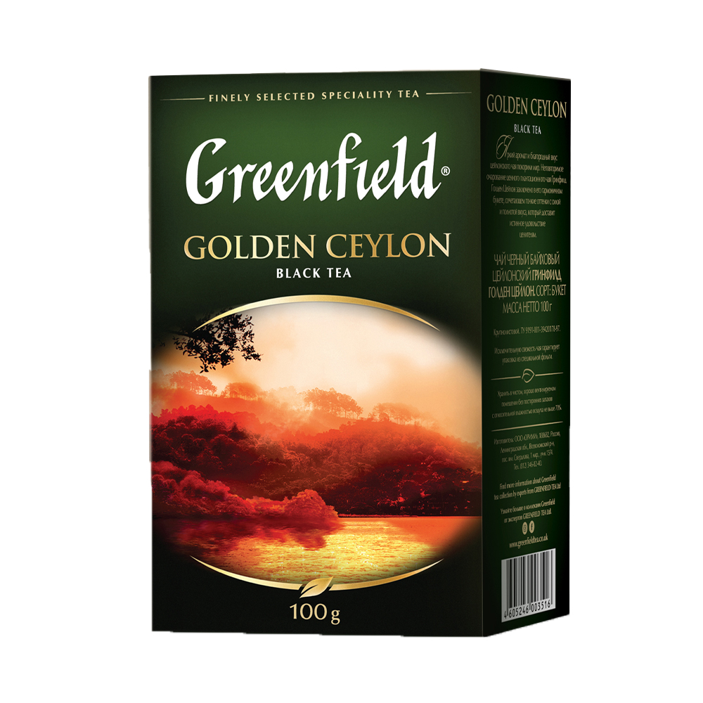 Изображение товара Чай Черный Greenfield Golden Ceylon 100г