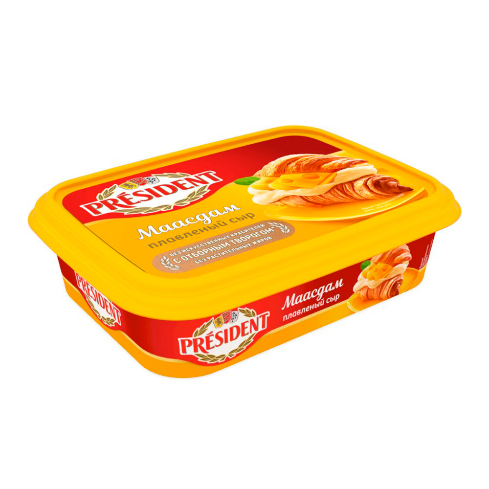 Изображение товара President Маасдам плавленый 45% 200 г