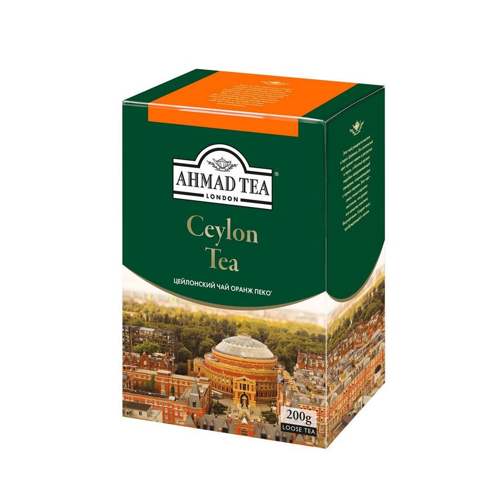 Изображение товара Чай Черный Ahmad Tea Ceylon Tea Листовой 200г