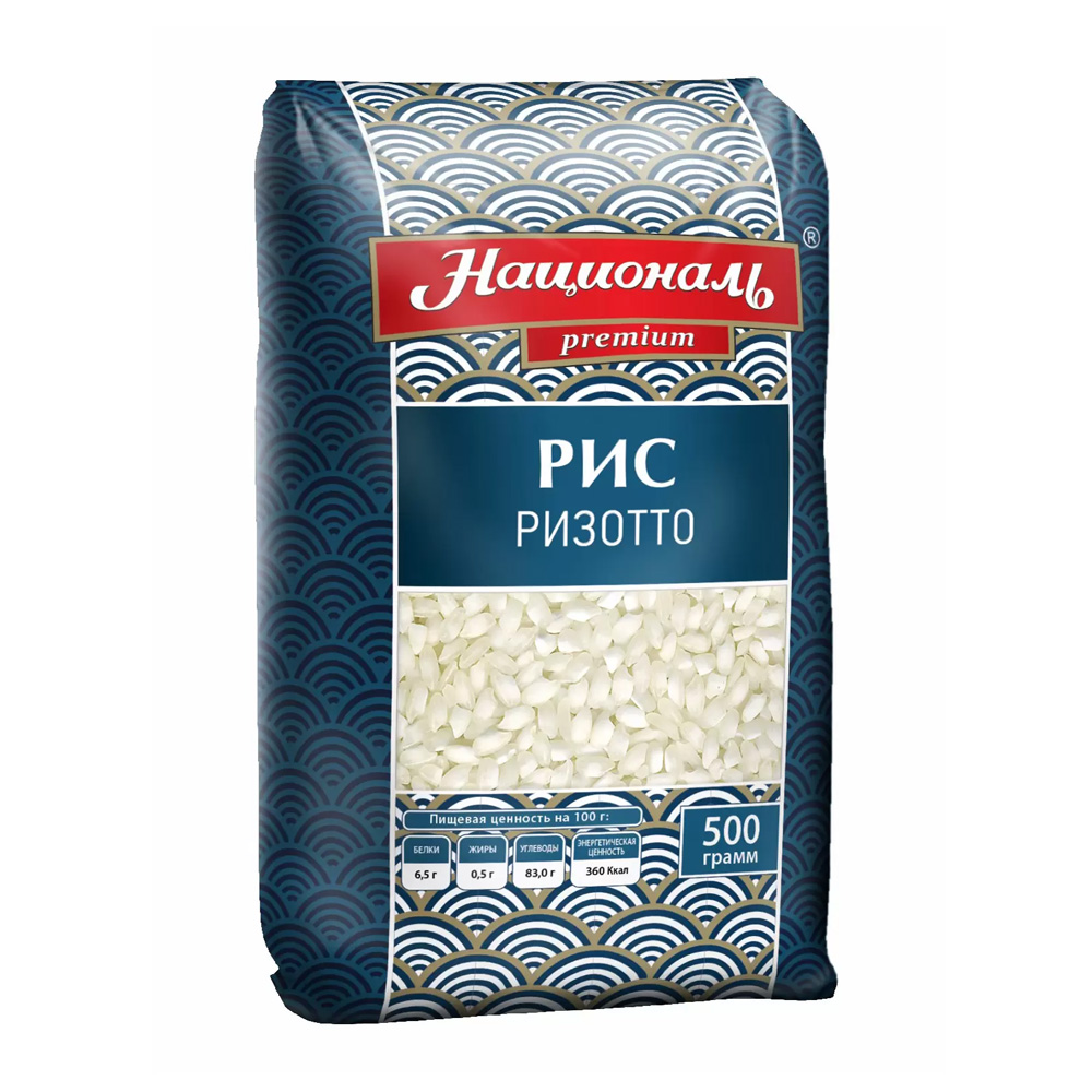 Изображение товара Рис Ризотто Националь 500г