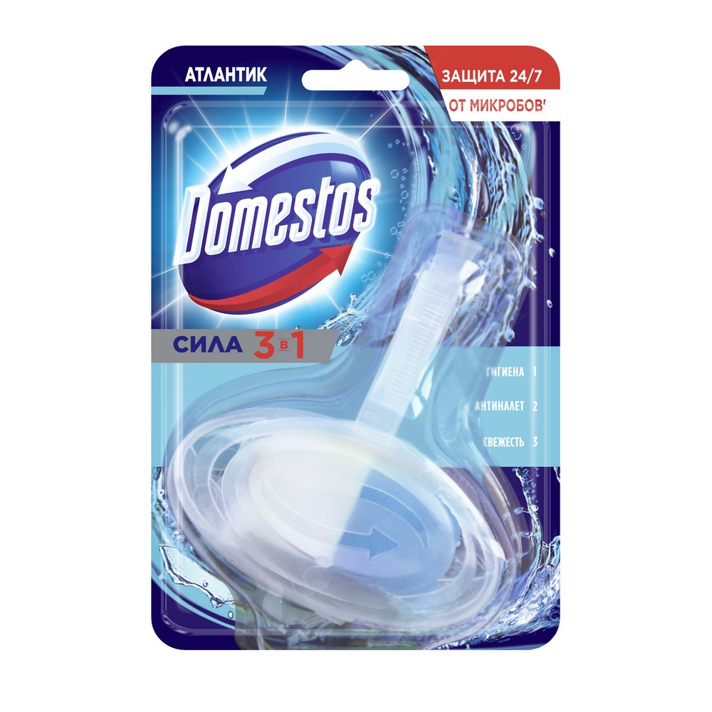 Купить освежитель для туалета domestos атлантик 40г с доставкой на дом ...