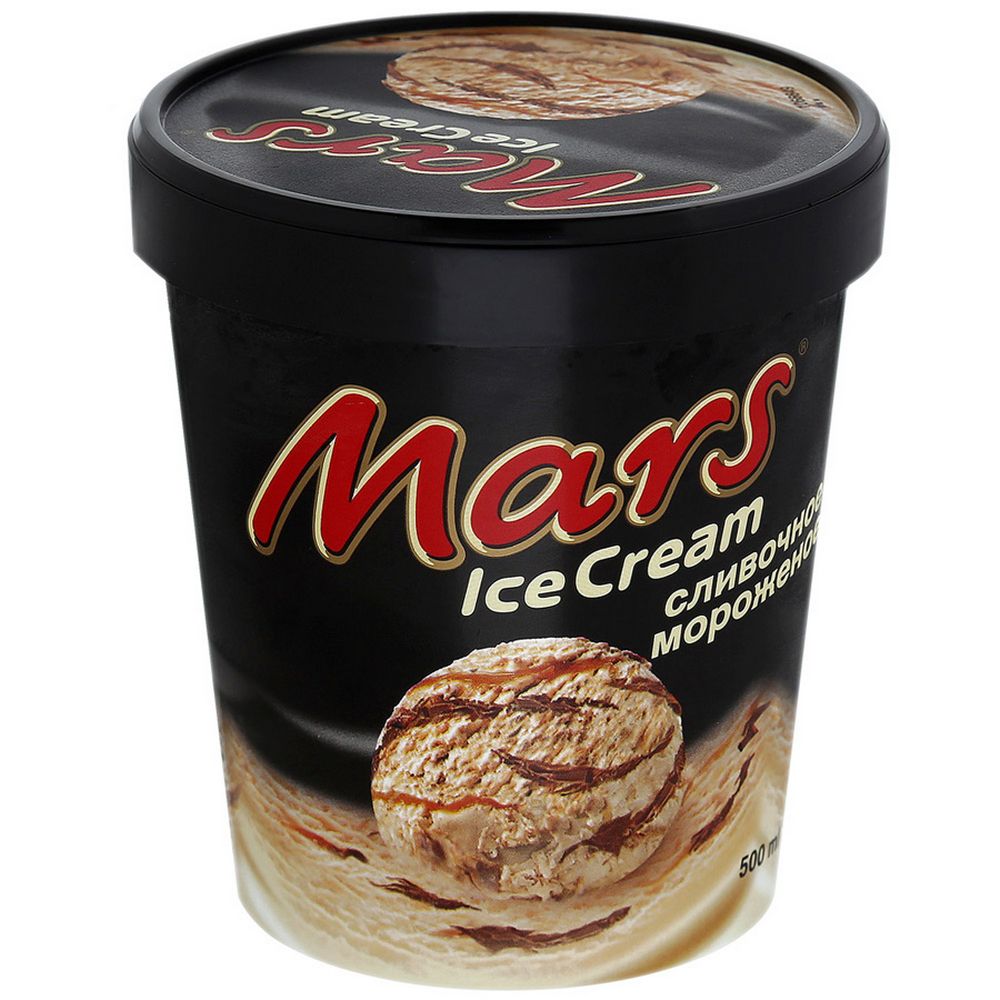 Купить мороженое mars ice cream в ведерке 460мл с доставкой на дом в  магазине SPAR