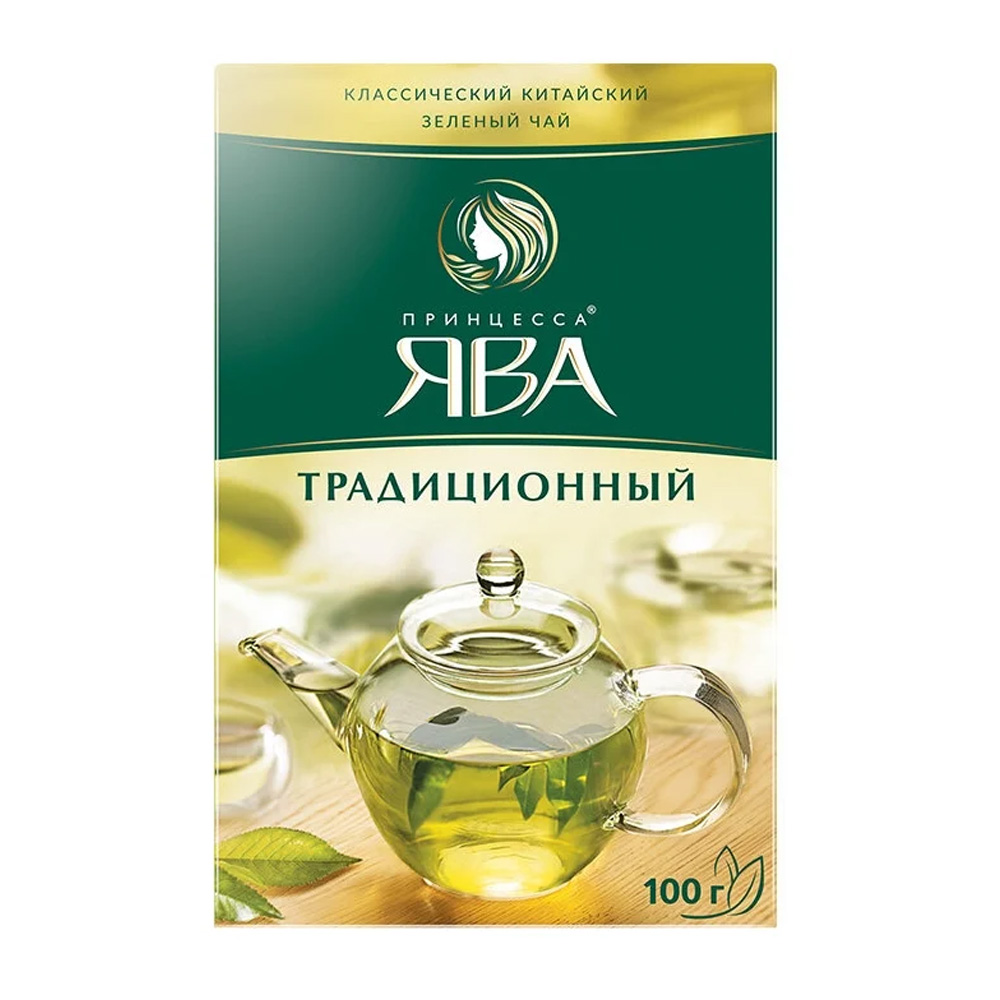 Купить чай зеленый принцесса ява традиционный 100г с доставкой на дом в ...