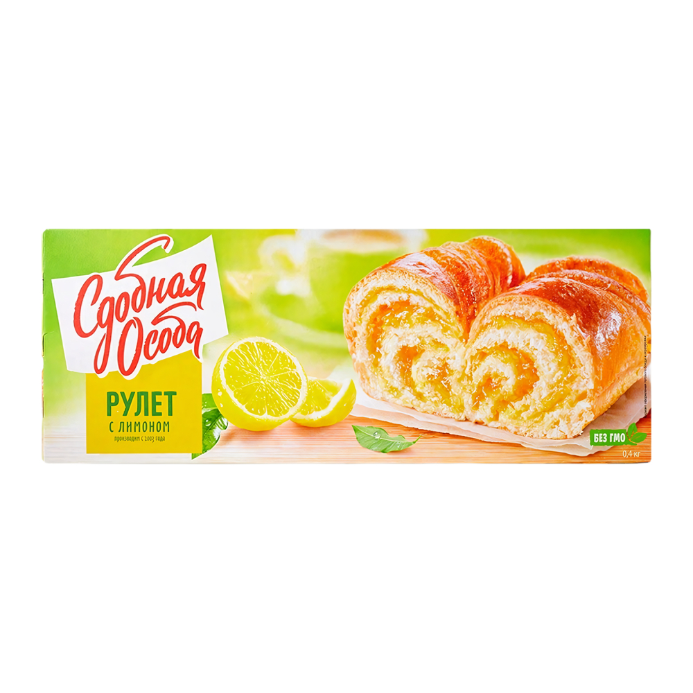 Изображение товара Рулет Сдобная Особа с Лимоном 400г