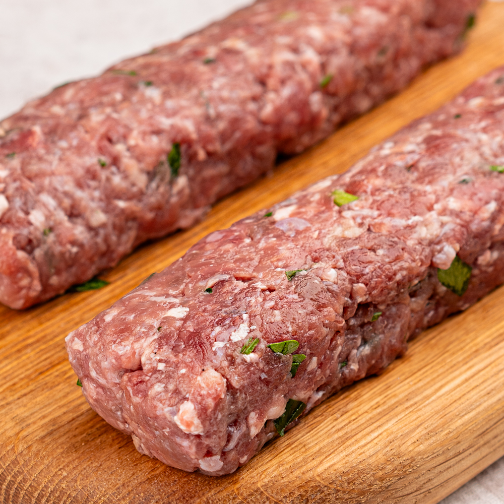 Изображение товара Люля-кебаб из говядины - охлажденный полуфабрикат, 1 кг
