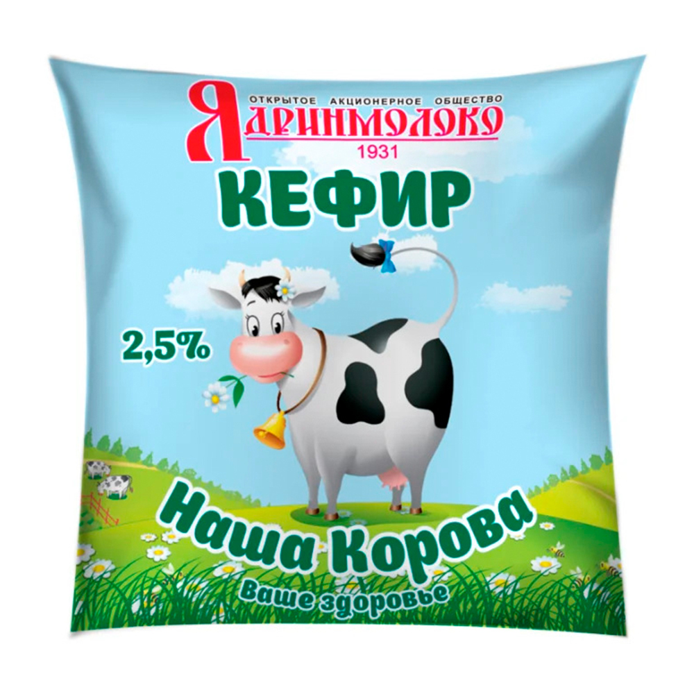 Купить кефир ядринмолоко 2,5% 450г с доставкой на дом в магазине SPAR