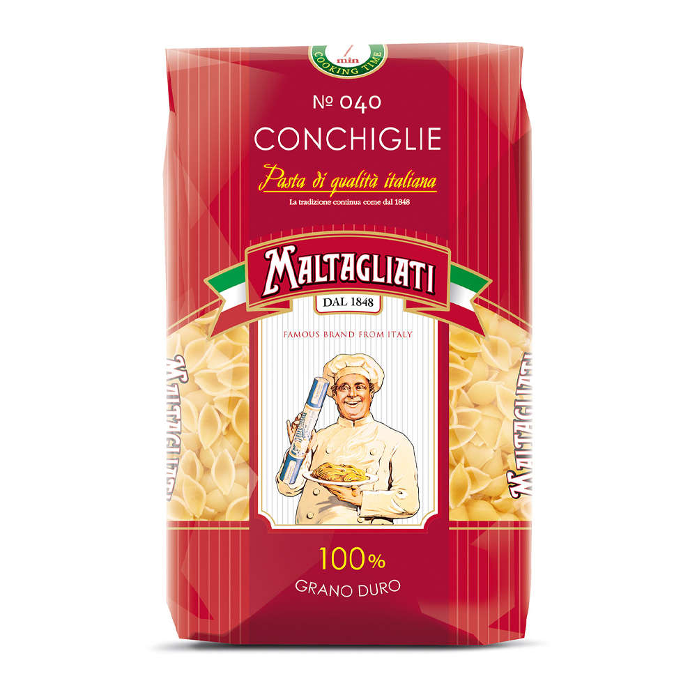 Изображение товара Паста MALTAGLIATI Conchigline Ракушки мелкие 0.45 кг
