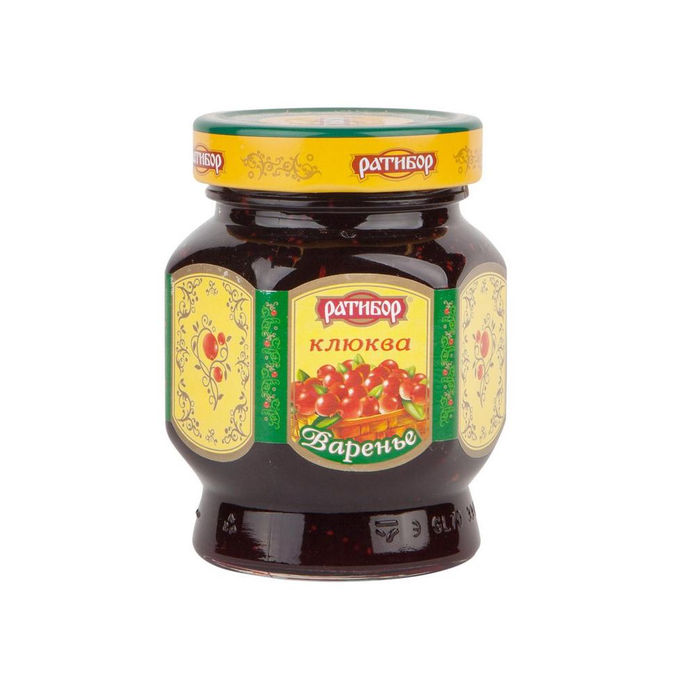 Изображение товара Варенье Ратибор Клюква 360г Стекло