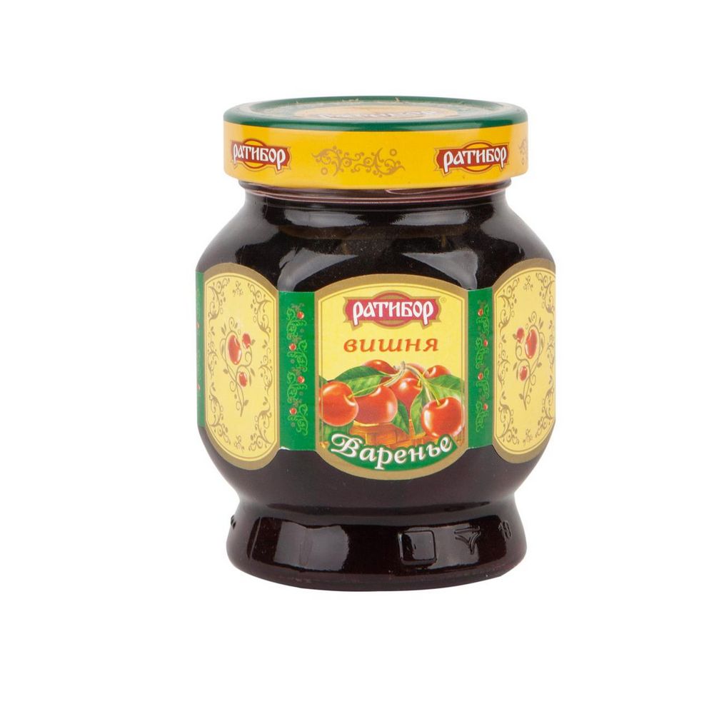 Изображение товара Варенье Ратибор Вишня 360г Стекло
