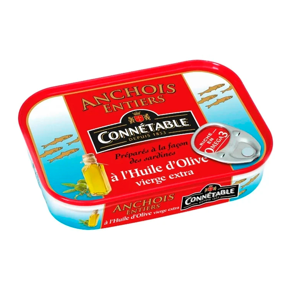 Изображение товара Анчоусы Connetable в Оливковом Масле 100г