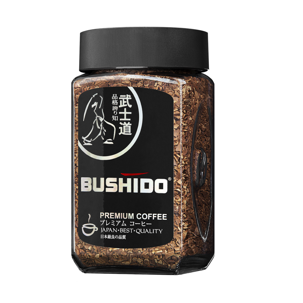 Изображение товара Кофе Растворимый Bushido Black Katana 100г Стекло