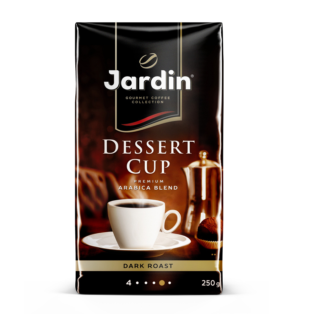 Купить кофе молотый jardin dessert cup 250г в/у с доставкой на дом в ...