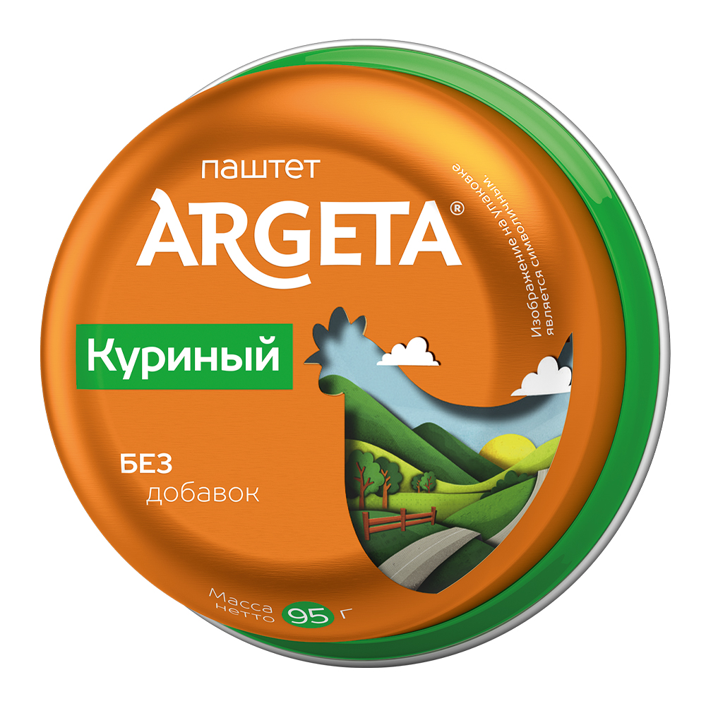 Изображение товара Паштет Argeta Куриный 95г