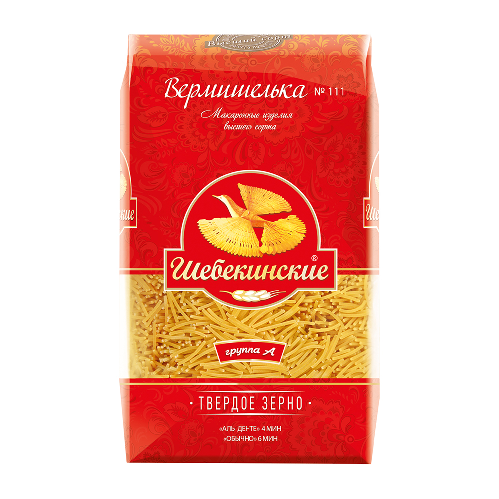 Купить макаронные изделия шебекинские вермишелька легкая 450г с ...