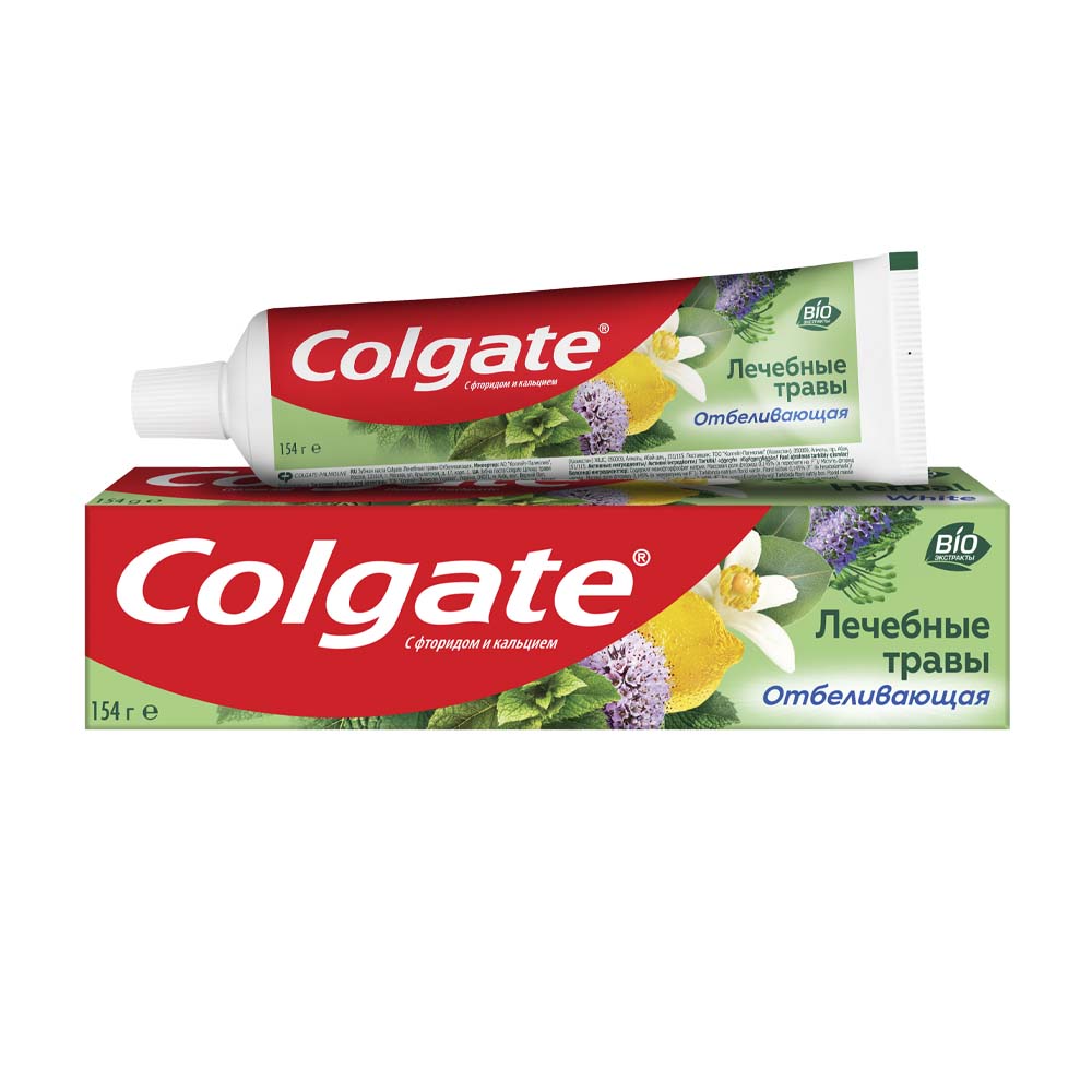 Купить зубная паста colgate лечебные травы отбеливающая 100мл с ...