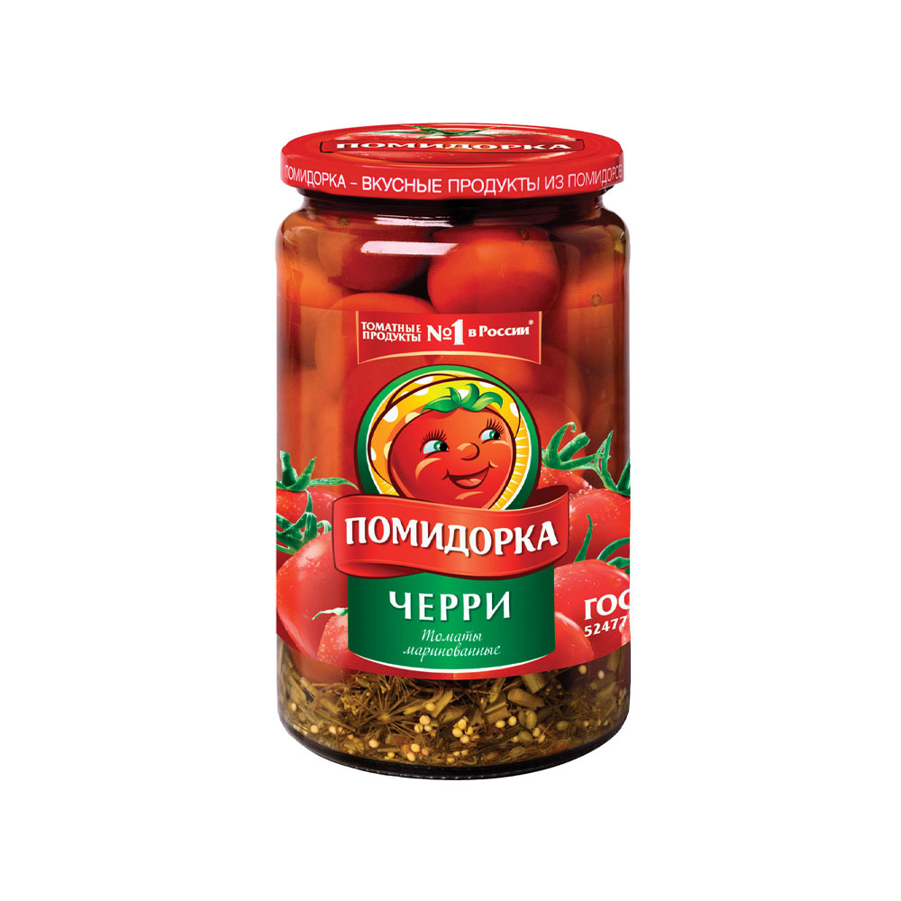Изображение товара Томаты Черри Помидорка Маринованные 720мл Стекло