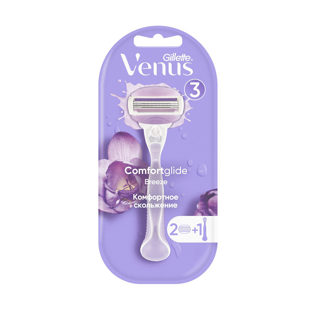 Изображение товара Станок Gillette Venus Comfortglide Breeze + 2 Кассеты