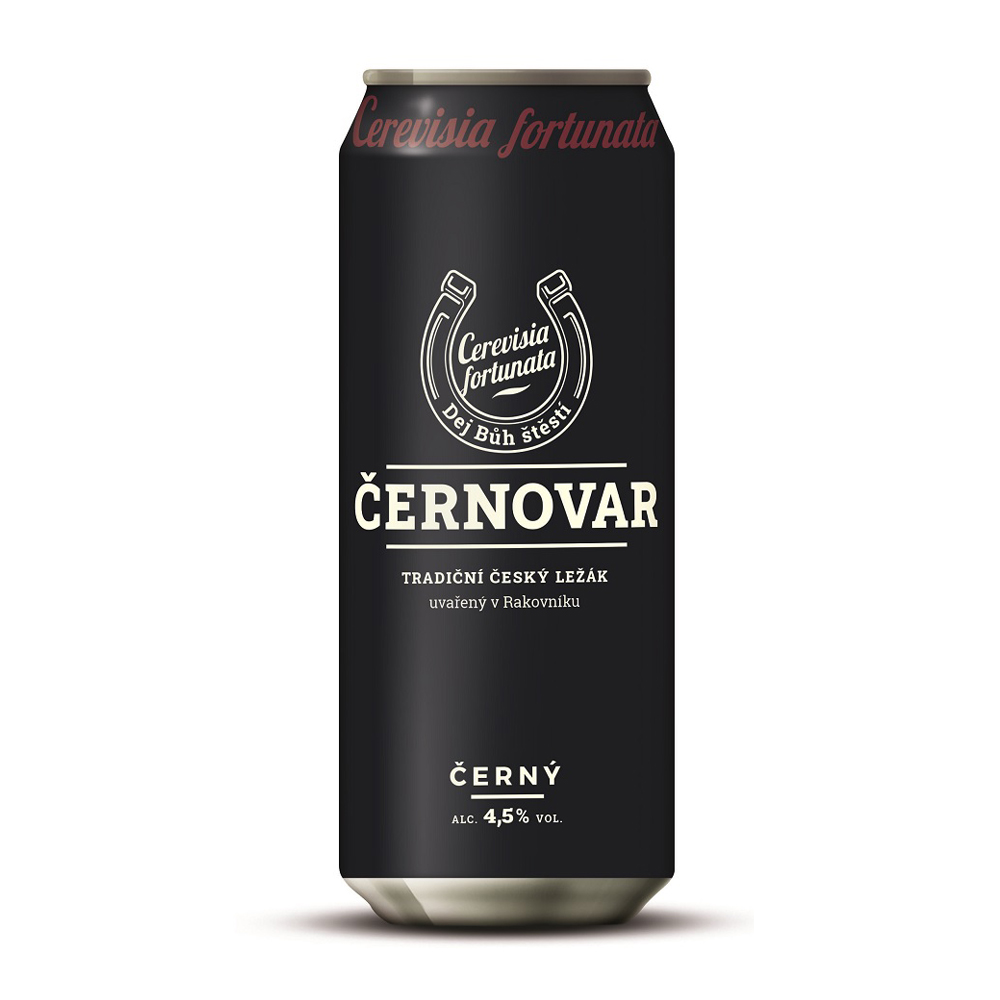 Изображение товара Черновар Темное 4,5% 0,5 л — чешское темное пиво