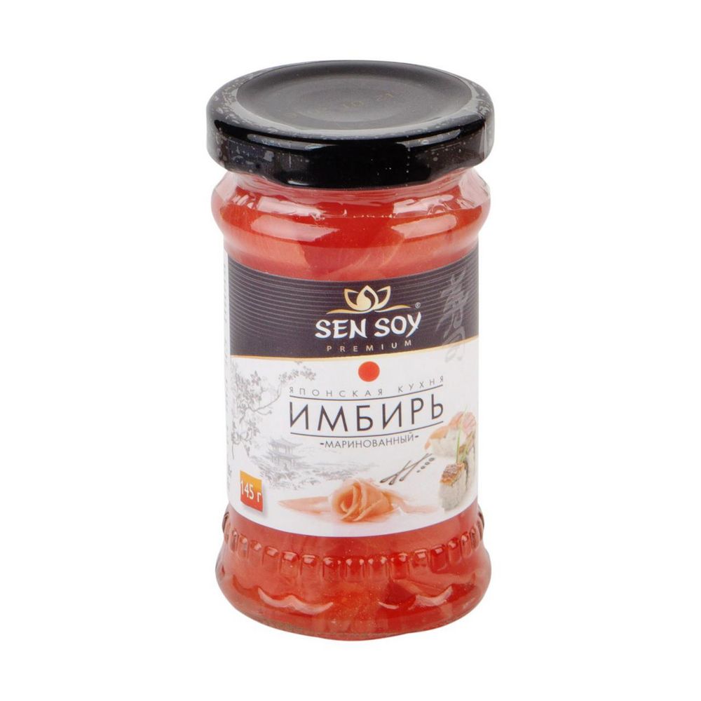 Изображение товара Имбирь Sen Soy Маринованный 145г Стекло