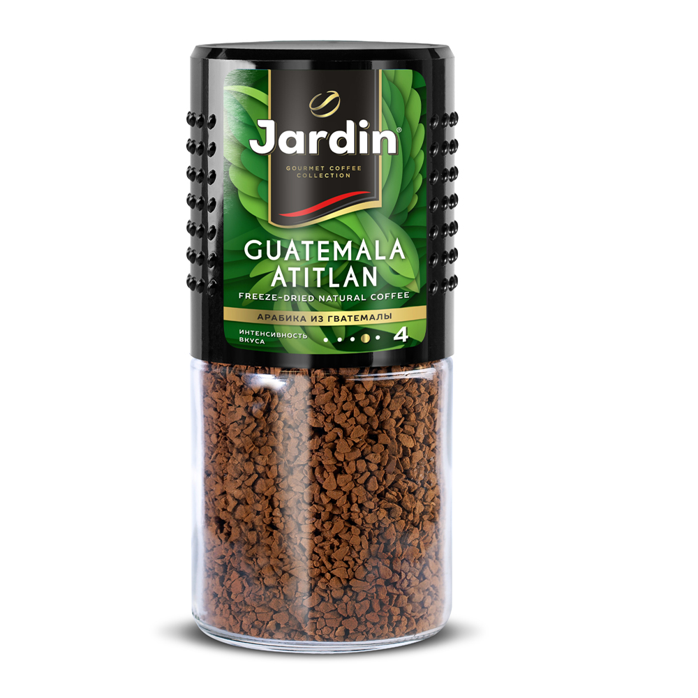 Изображение товара Растворимый кофе Jardin Guatemala Atitlan 95 г — насыщенный вкус, стекло