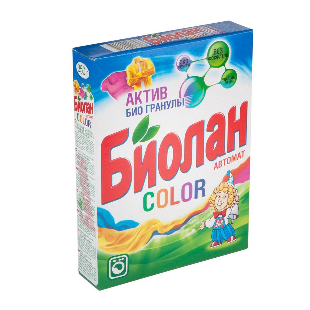 Изображение товара Стиральный Порошок Биолан Color Автомат 350г