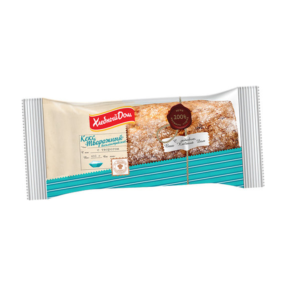 Изображение товара Творожный кекс Хлебный дом 400 г