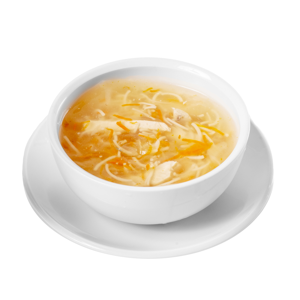 Суп лапша куриный без картошки - калорийность