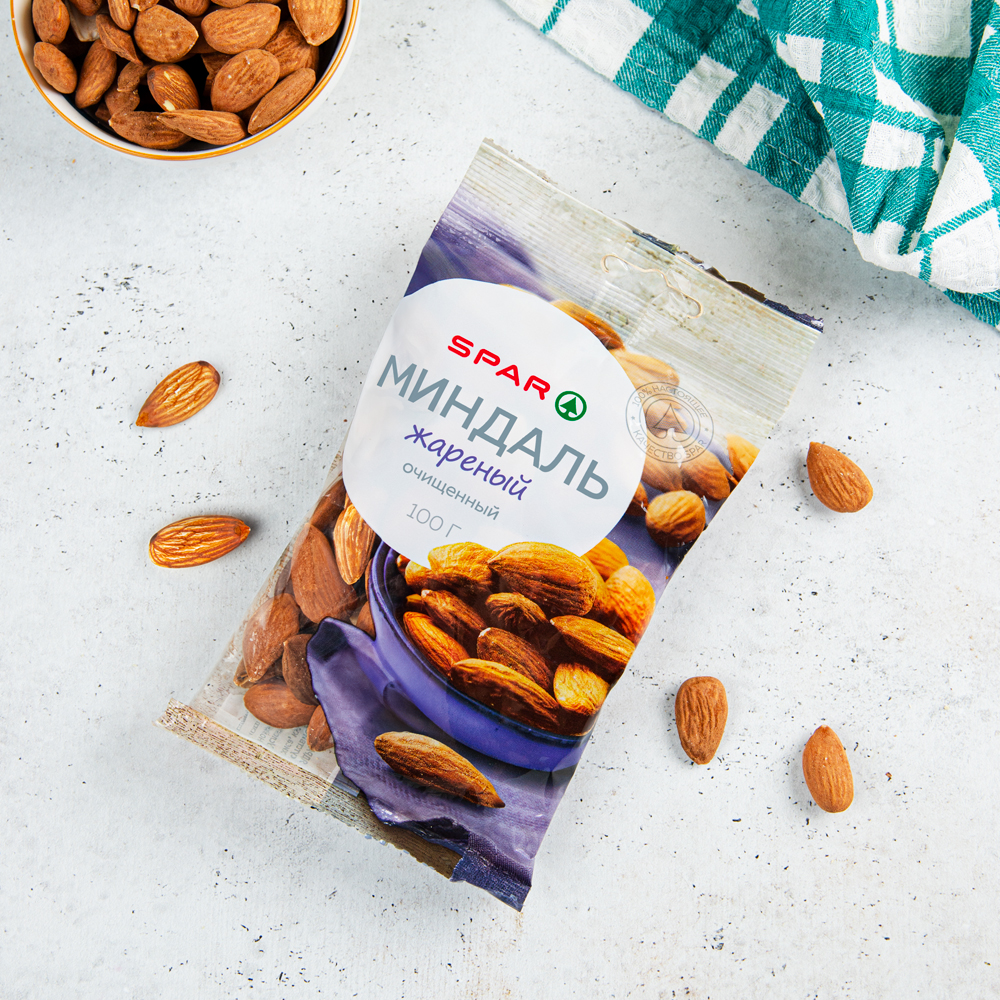 Изображение товара SPAR Миндаль жареный очищенный 100 г