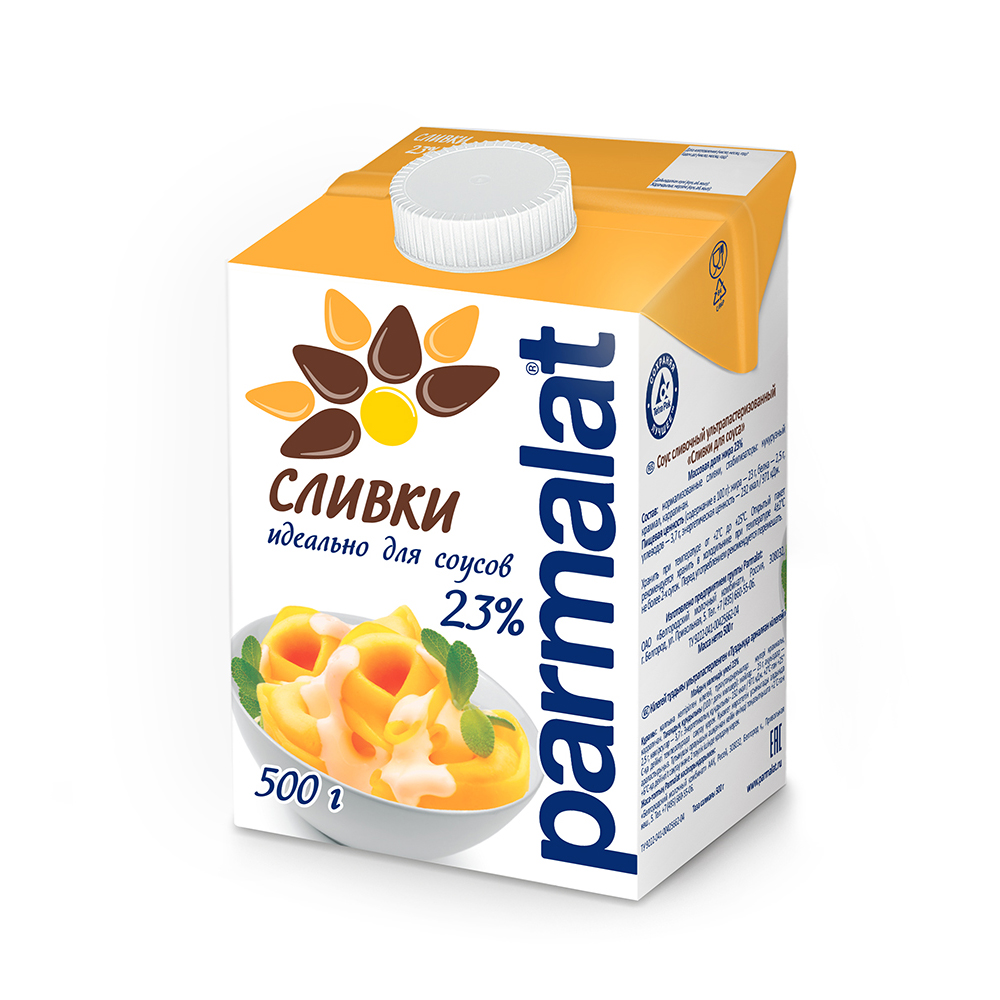 Купить соус сливочный parmalat сливки для соуса 23% 500г с доставкой на дом  в магазине SPAR