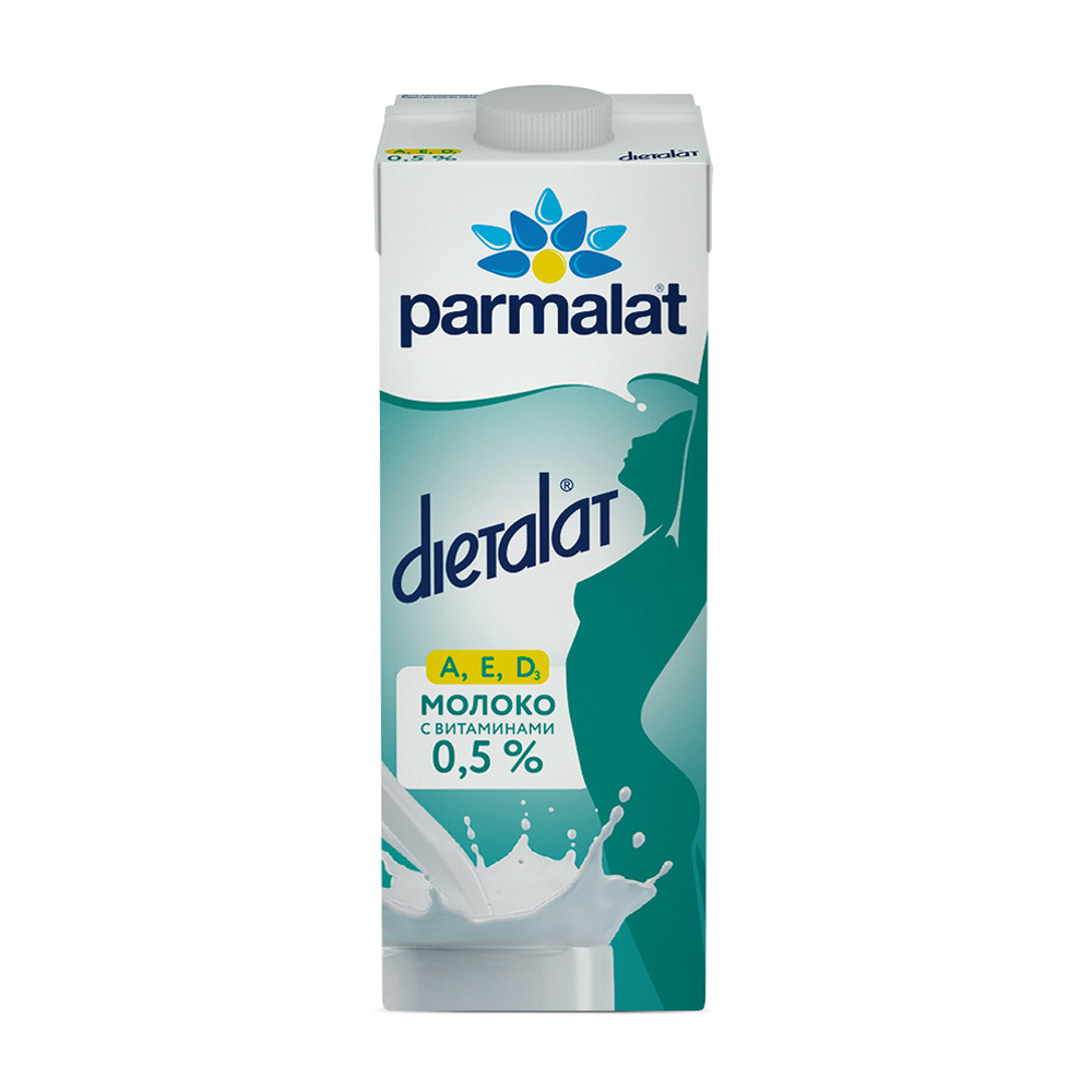Изображение товара Молоко Parmalat Dietalat Ультрапастеризованное 0.5% 1л