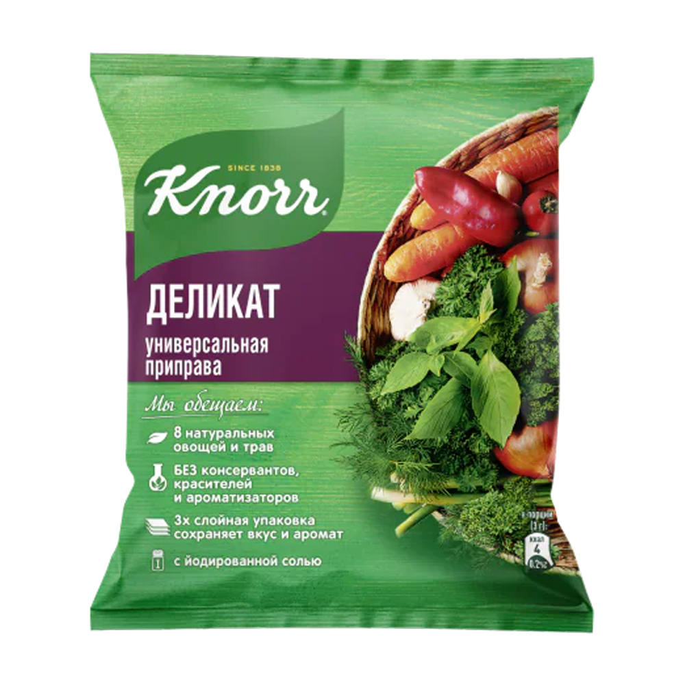 Купить приправа knorr универсальная 200г с доставкой на дом в магазине SPAR