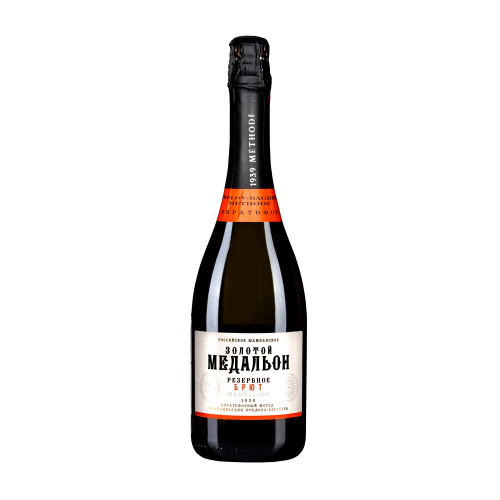 Изображение товара Золотой Медальон Брют Игристое 0,75 л