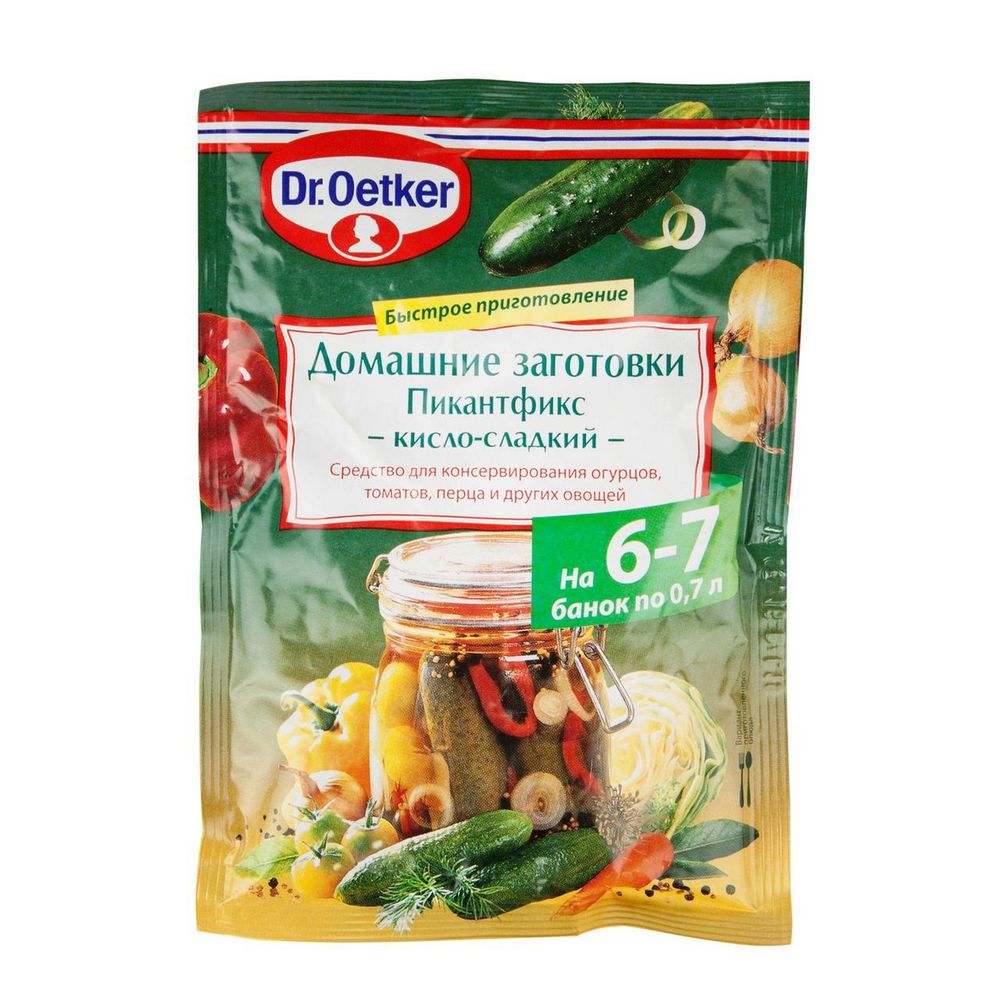 Купить домашние заготовки dr.oetker пикантфикс кисло-сладкий 100г с  доставкой на дом в магазине SPAR