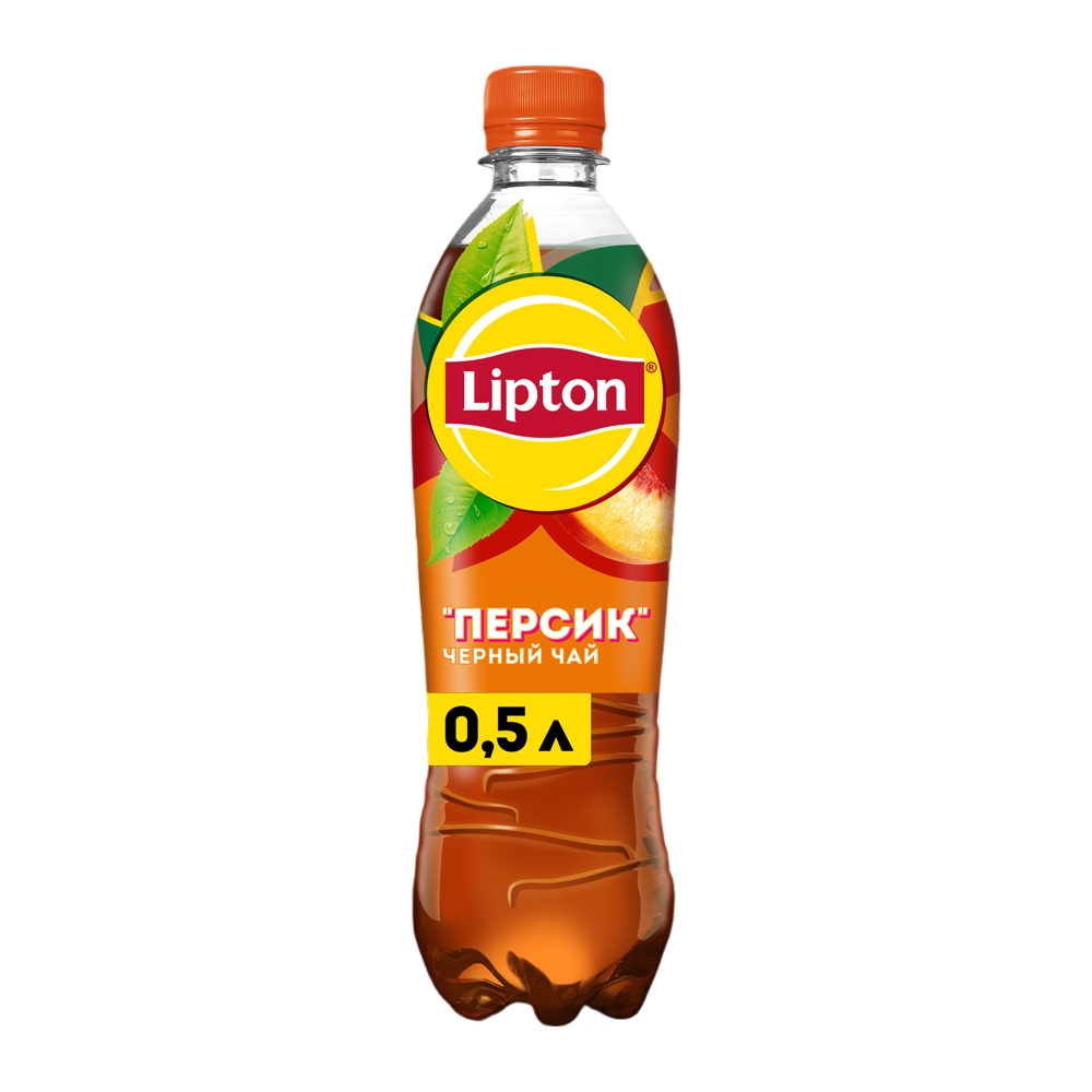 Изображение товара Чай Холодный Lipton Черный Персик 0,5л