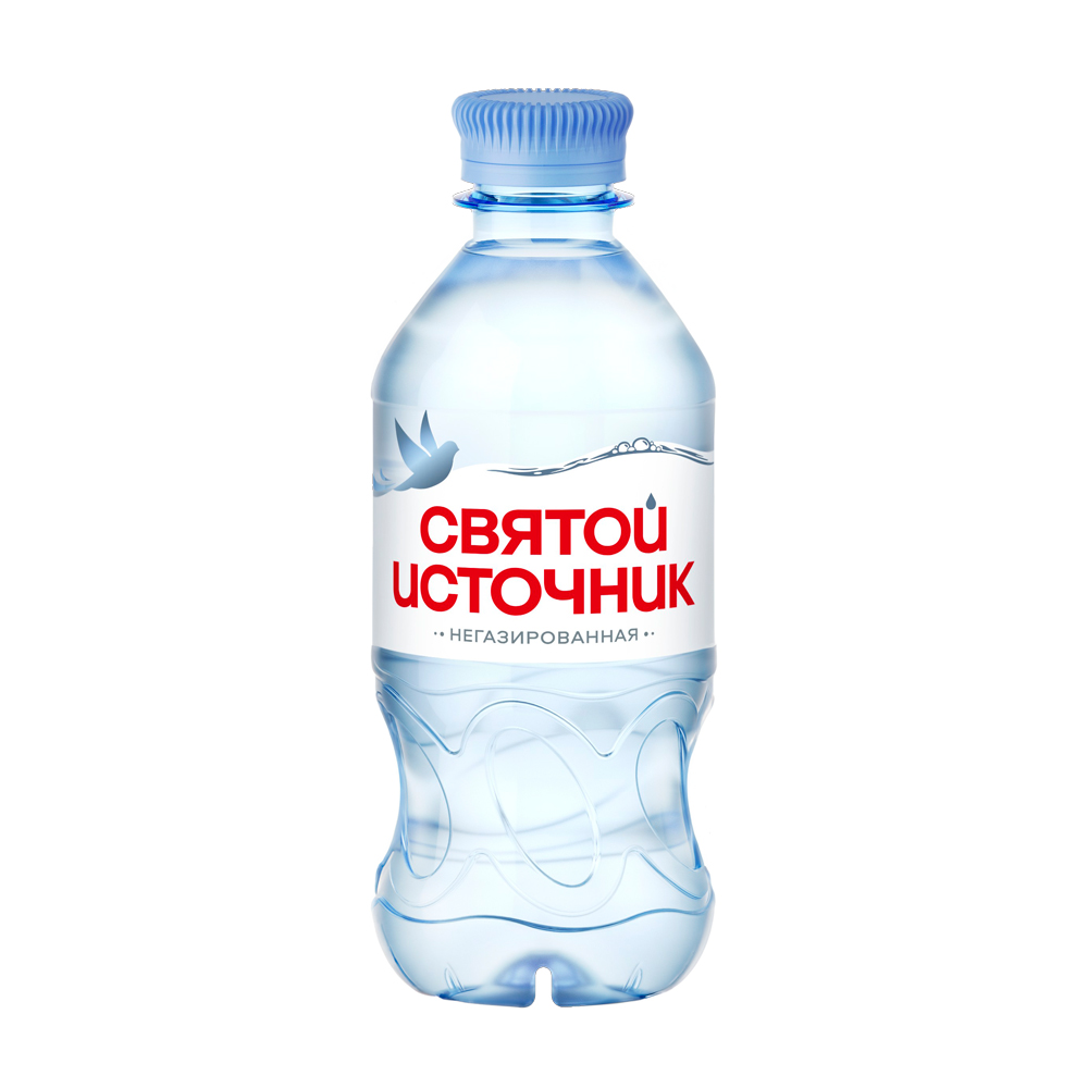 Изображение товара Вода Питьевая Святой Источник Негазированная 0,33л