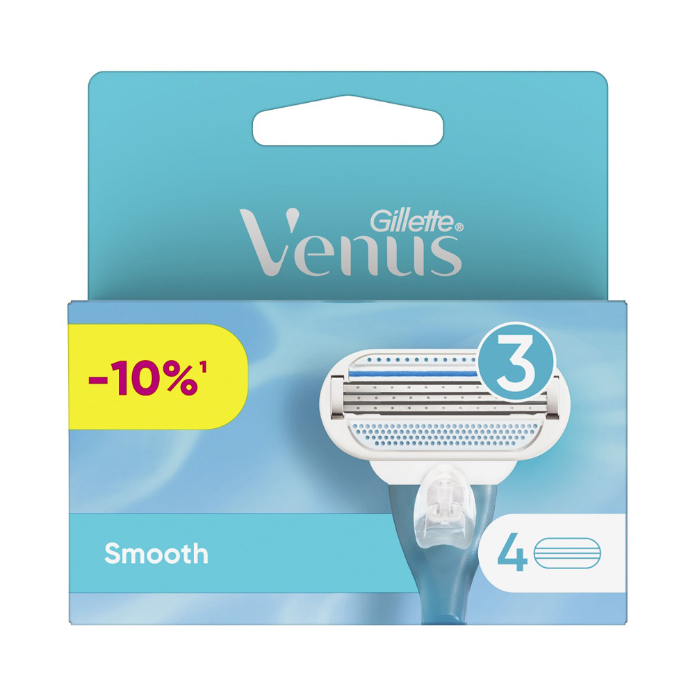 Изображение товара Сменные Кассеты для Бритья Gillette Venus Smooth 4шт